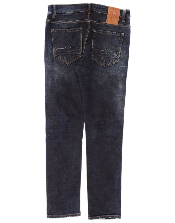 883 Police Mens Jeans Slim W32 L31 Azul