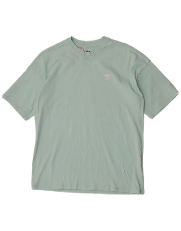 Camiseta Adidas Menino 13-14 Anos Verde Algodão