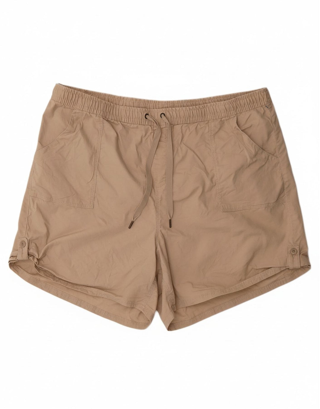 Shorts feminino L.L.BEAN 2XL W44 Bege Tencel