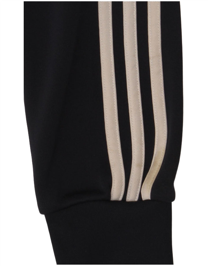 Adidas Mens Treino Top Jaqueta Grande Poliéster Azul Marinho