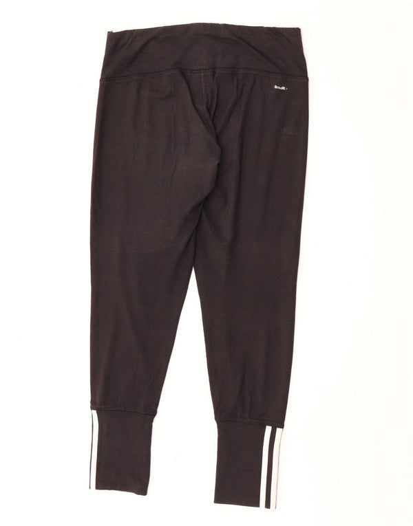 Leggings Adidas Femininas UK 12/14 Médio Algodão Preto
