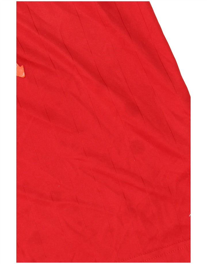 Adidas Mens Climalite Top Manga Longa 2XL Poliéster Vermelho