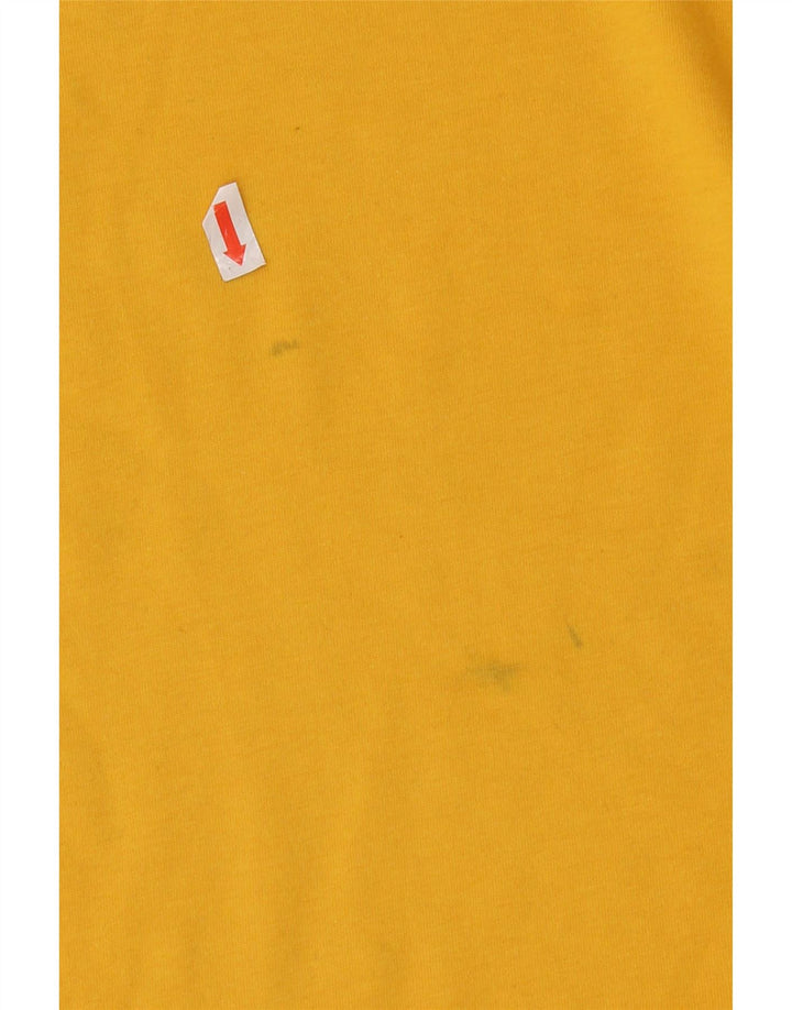 Camiseta masculina gráfica Champion grande amarelo