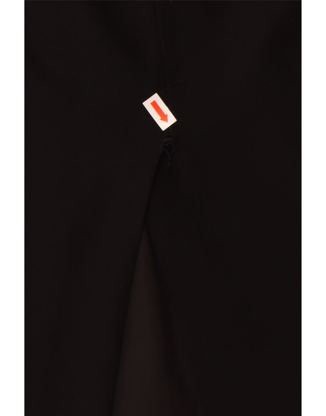 Saia reta feminina HOBBS Reino Unido 10 pequena W28 L26 poliéster preto