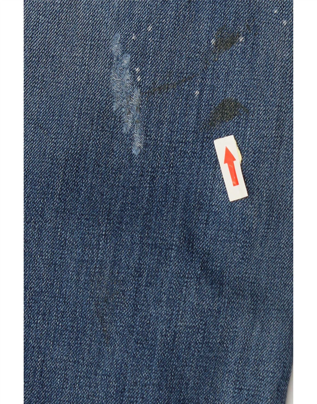 Jeans retos masculinos diesel desgastados W34 L34 algodão azul
