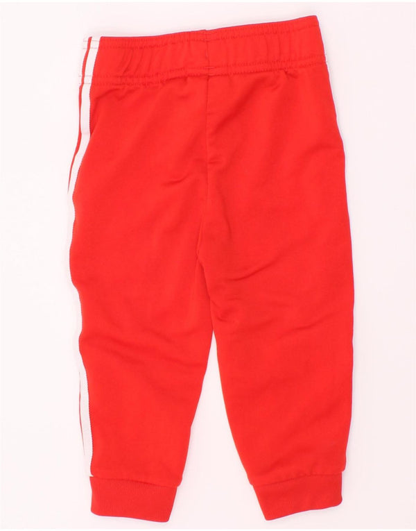 Calça de treino Adidas Baby Girls Joggers 12-18 meses poliéster vermelho