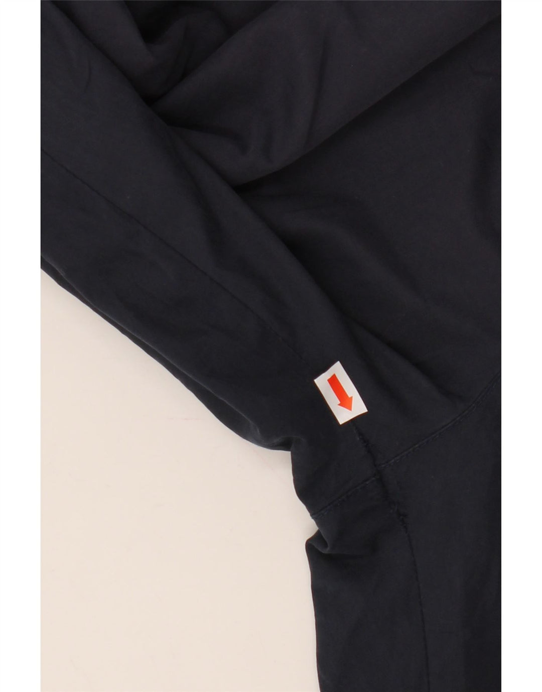 Calça de treino masculina Reebok grande poliéster azul marinho