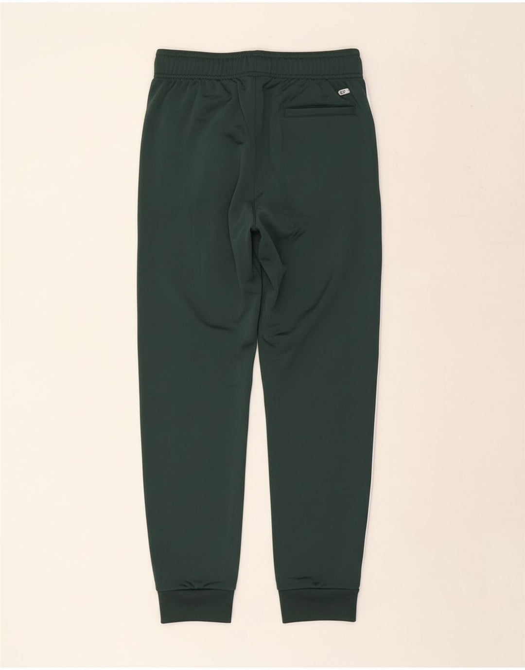 Adidas meninos calças de treino joggers 12-13 anos verde poliéster