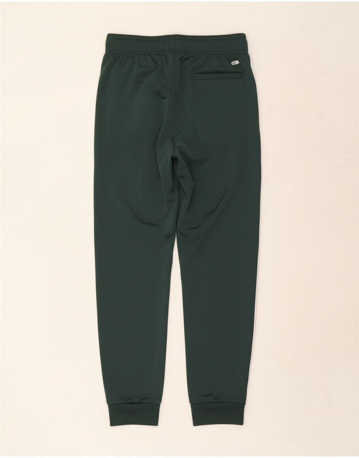 Adidas meninos calças de treino joggers 12-13 anos verde poliéster