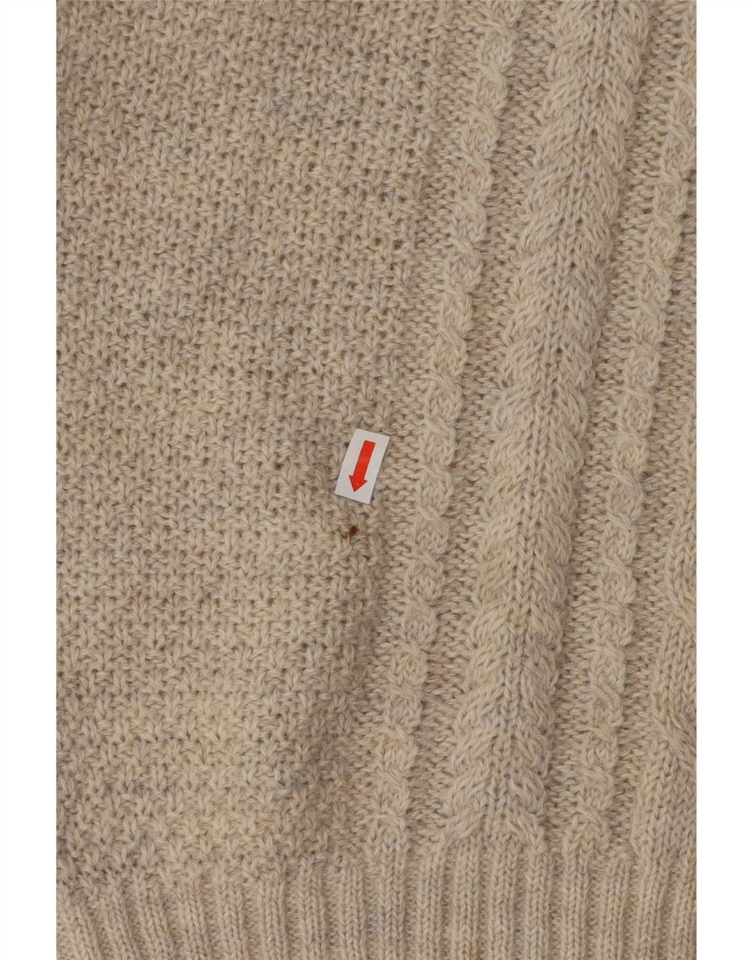 LES COPAINS Suéter feminino com decote em V Reino Unido 16 grande cinza