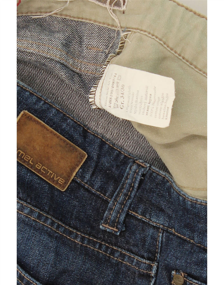 CAMEL ACTIVE Calça jeans reta masculina W34 L30 Azul