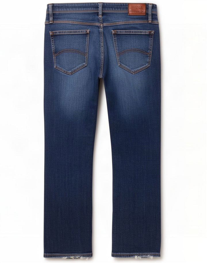 Tommy Hilfiger Mens Bootcut Jeans W34 L30 Azul