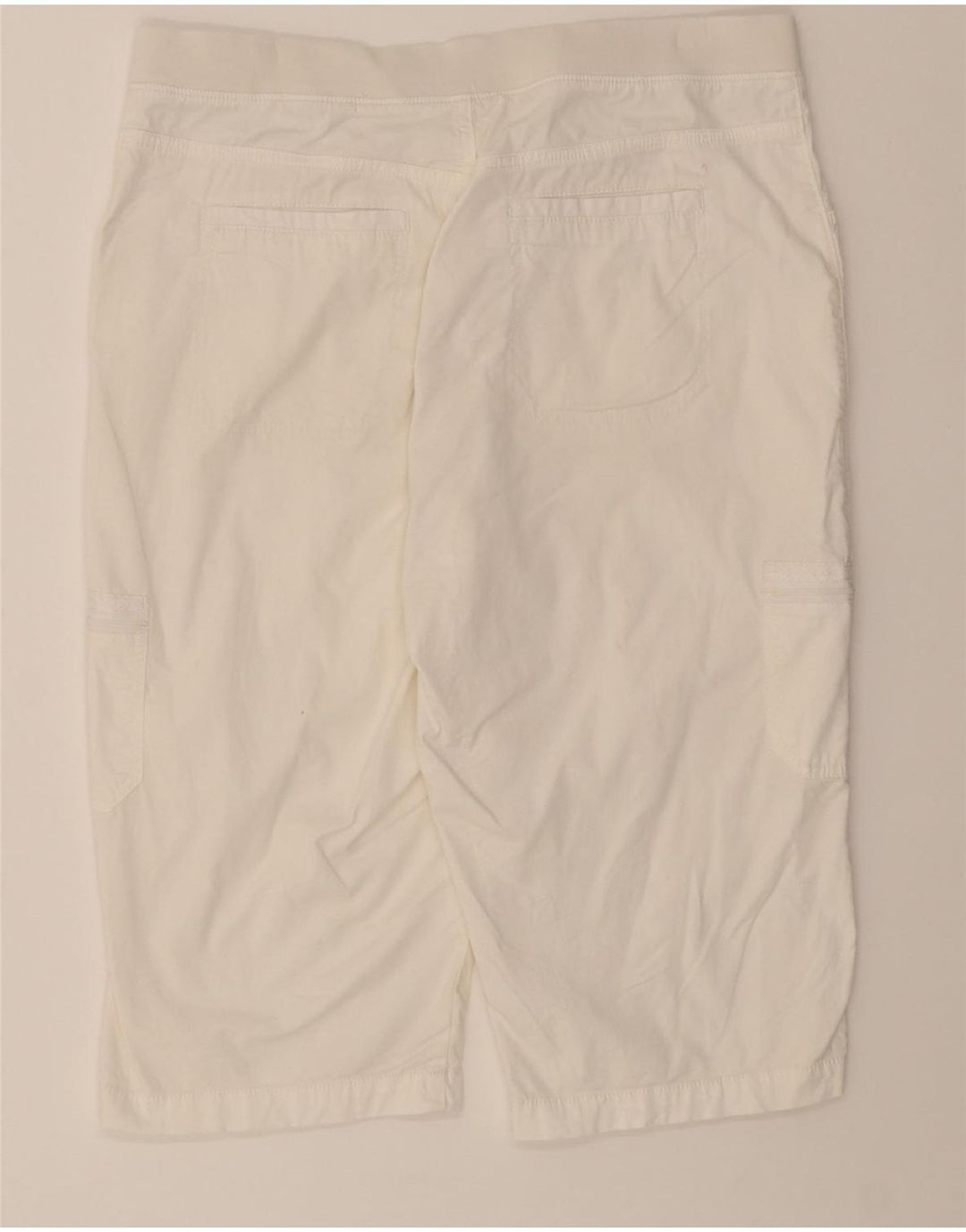 LEE Womens Relaxed Fit Bermuda Shorts US 14 XL W34 White Cotton Vintage Lee and Second-Hand Lee from Messina Hembry 