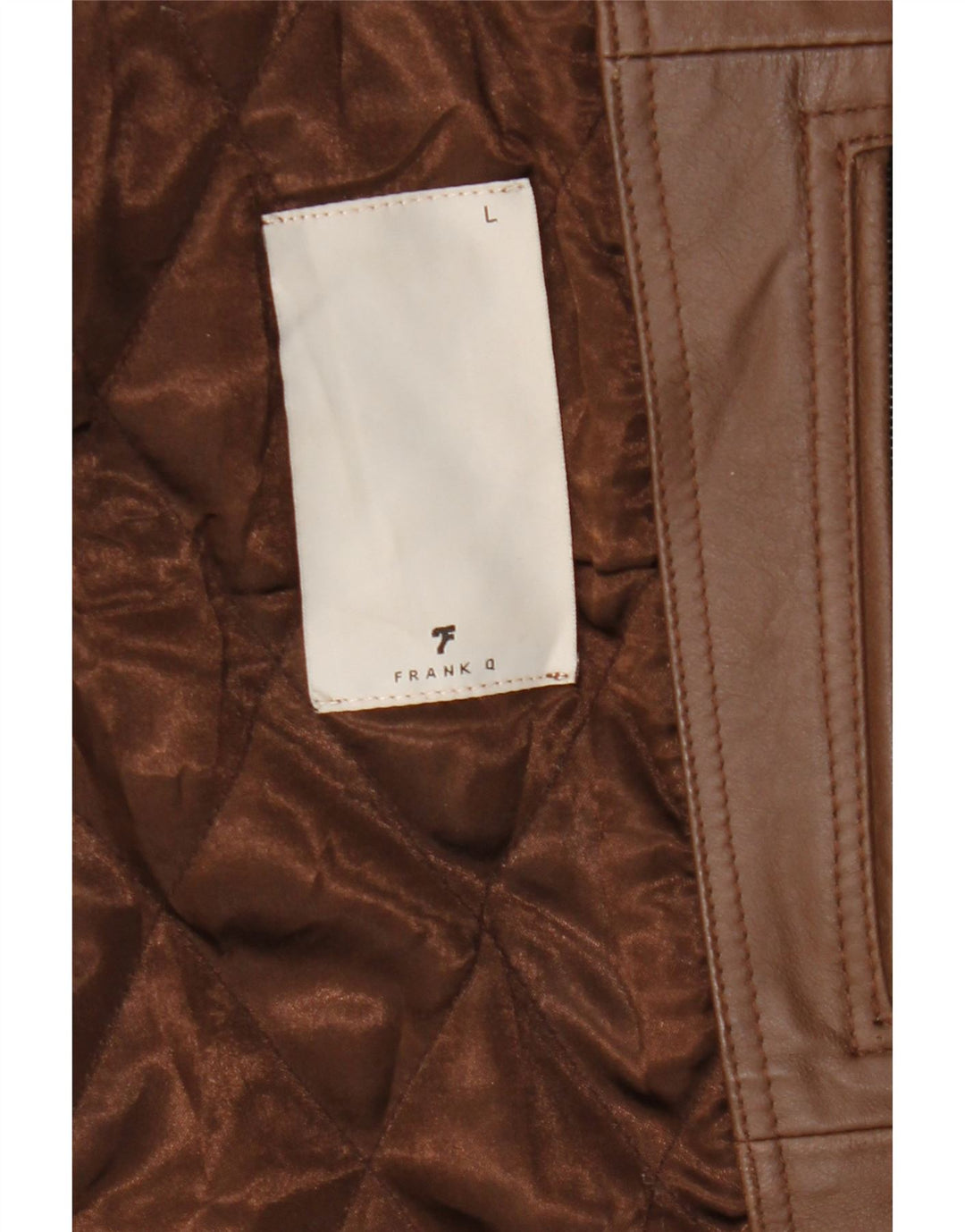 Jaqueta de couro masculina vintage Reino Unido 40 grande couro marrom