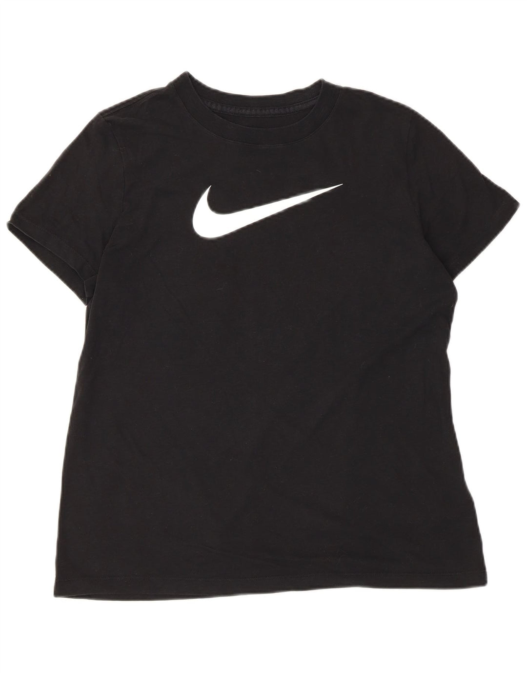Camiseta Nike Feminina Dri Fit Graphic Top UK 14 Médio Algodão Preto