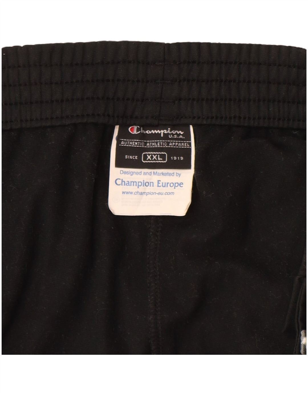Calça de treino masculina CHAMPION 2XL poliéster preto