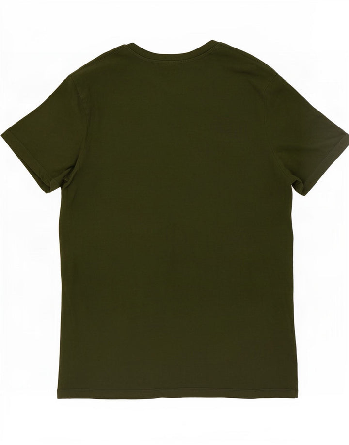 Camiseta gráfica masculina Levi's Top médio de algodão cáqui