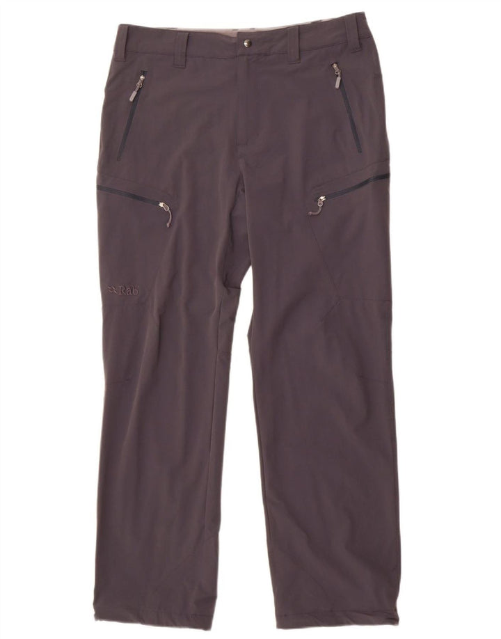 Calça cargo reta feminina Rab W34 L31 cinza poliamida