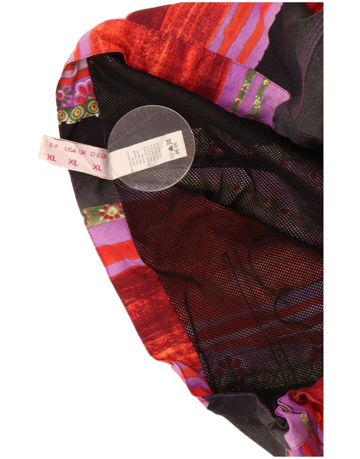 Shorts de natação masculino Verdissima XL poliamida listrada multicolorida