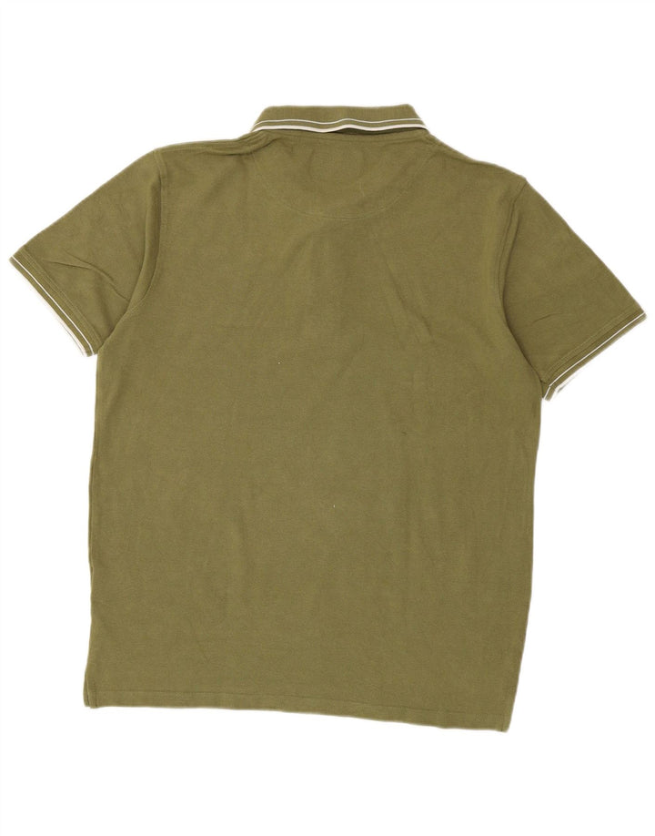Camisa polo masculina Lyle & Scott XL algodão cáqui