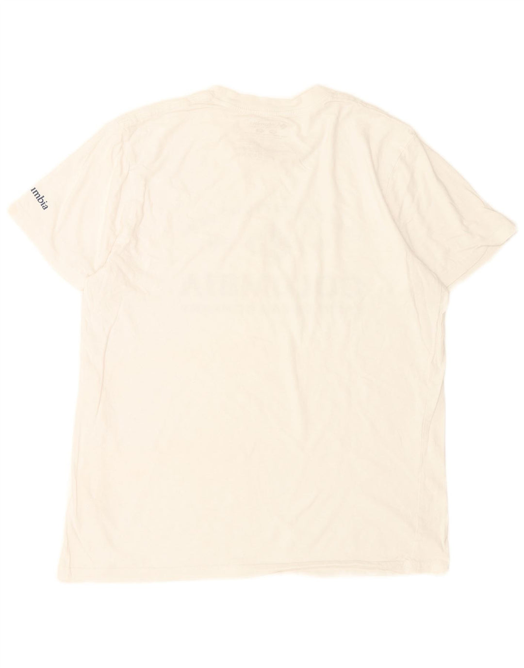 Camiseta Columbia Masculina Graphic Top Médio Algodão Branco