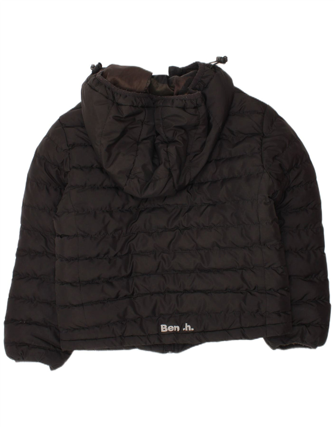 Jaqueta acolchoada com capuz para meninos BENCH 5-6 anos poliéster preto