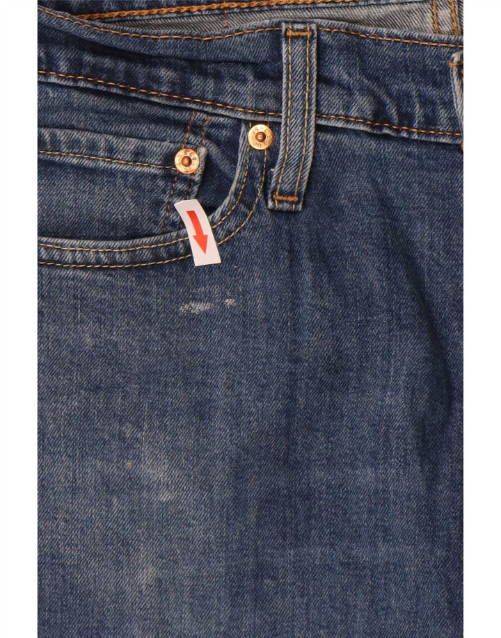 Levi's Masculino 511 Slim Jeans W32 L32 Azul Algodão