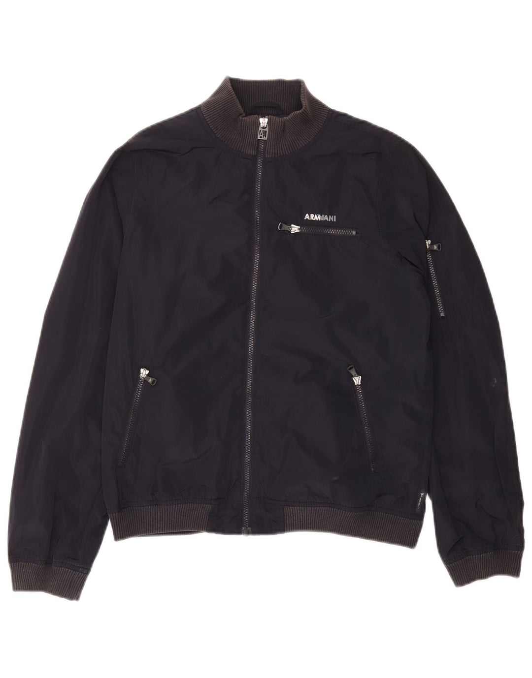 Jaqueta bomber ARMANI JUNIOR meninos 15-16 anos azul marinho poliéster
