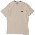 Adidas Mens Camiseta Top Pequeno Off White Algodão