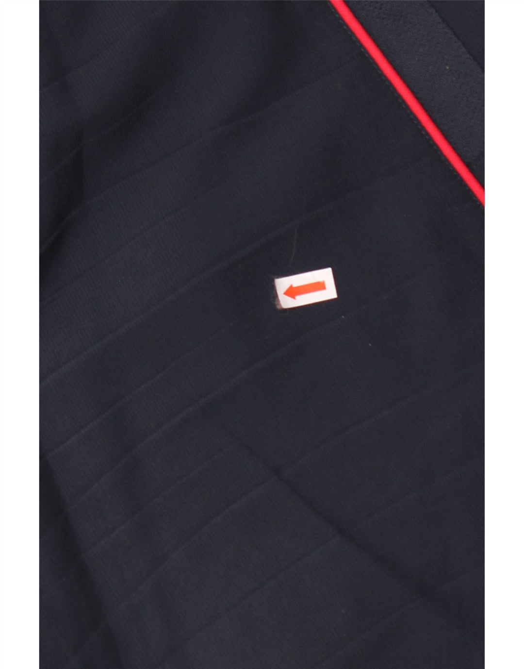 Calças de treino masculinas ADIDAS pequenas poliéster azul marinho