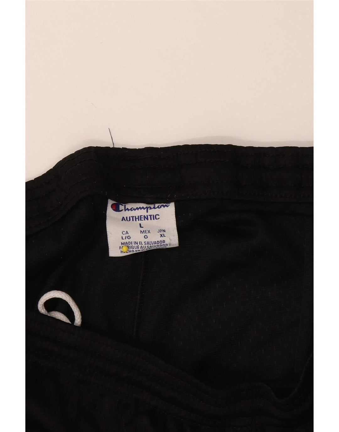 Shorts esportivos femininos Champion UK 14 grandes pretos