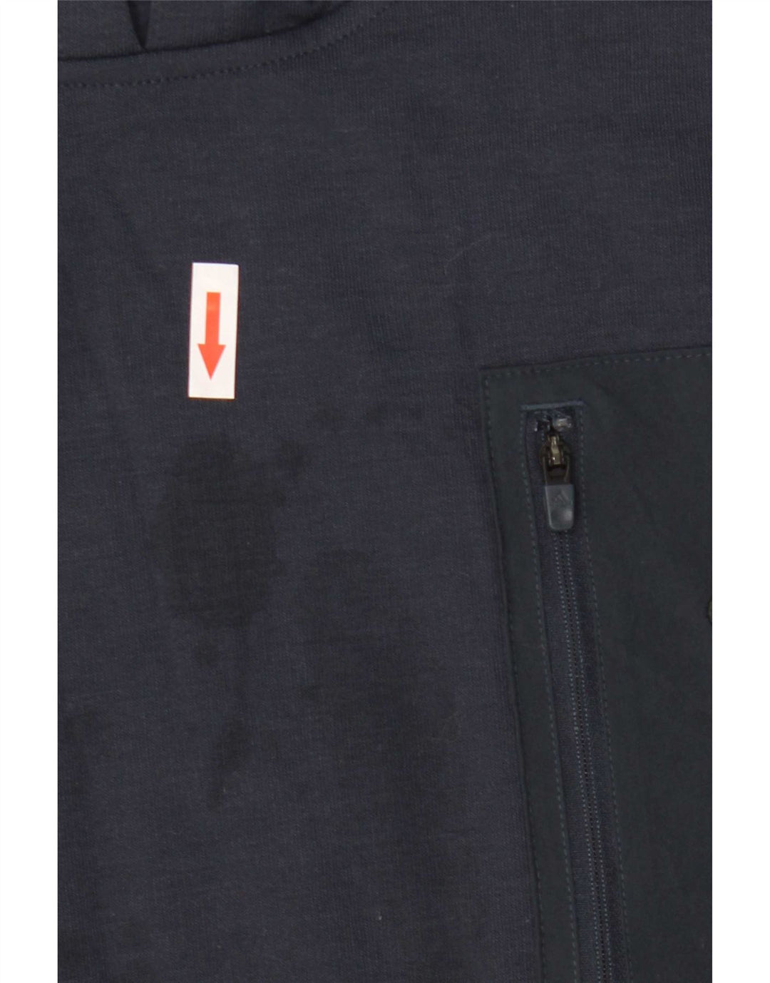 Adidas Mens Hoodie Jumper XL Azul Marinho Poliéster
