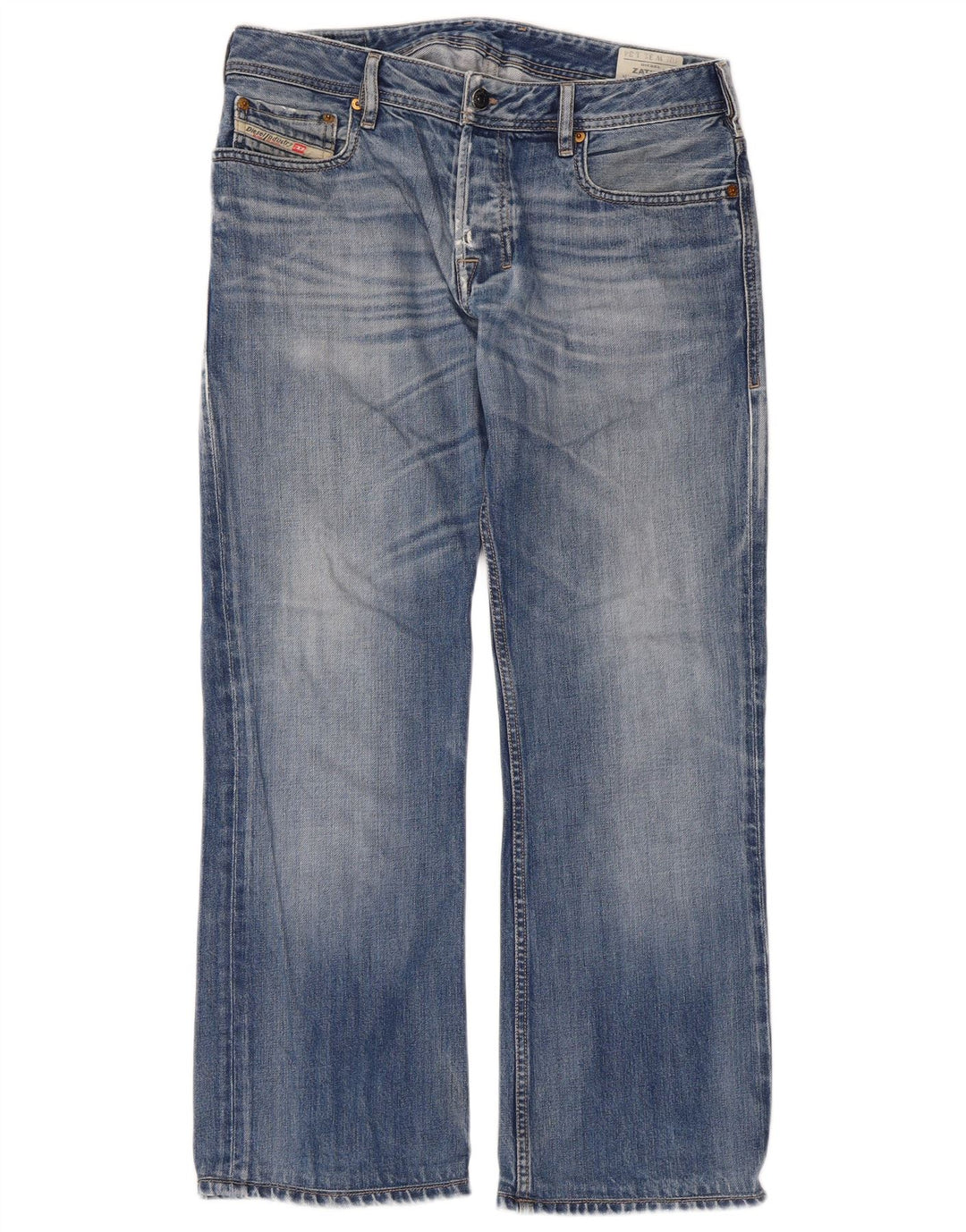 Diesel Masculino Solto Jeans W31 L34 Azul Algodão