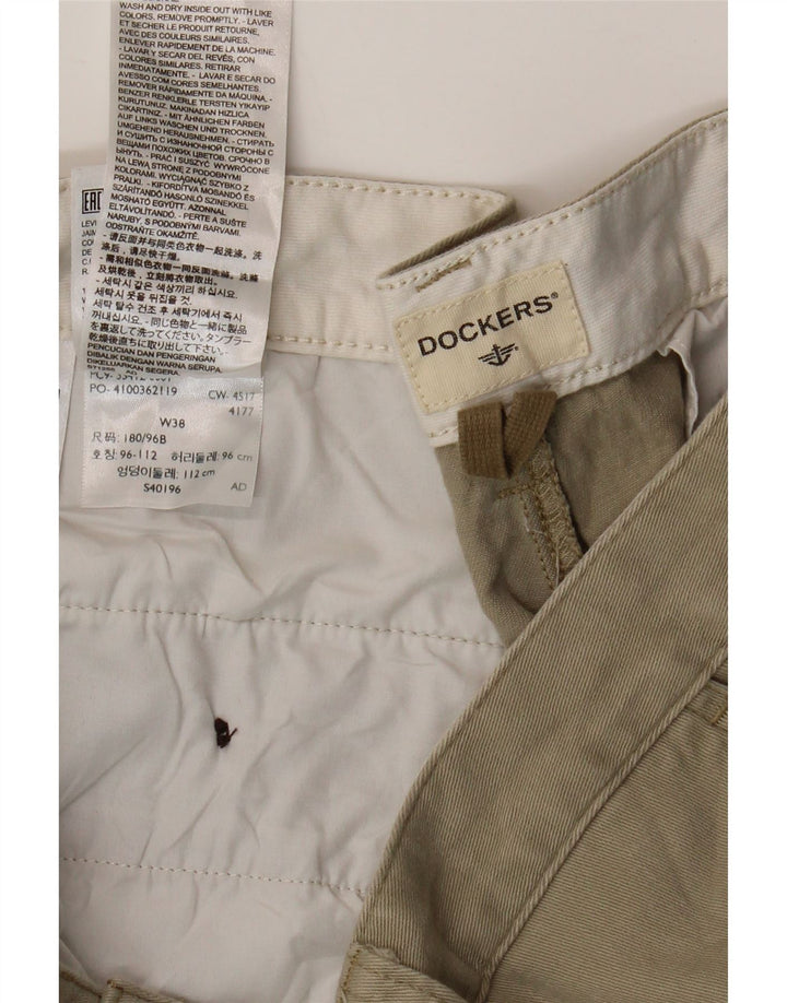 Shorts cargo masculino DOCKERS W38 XL algodão bege