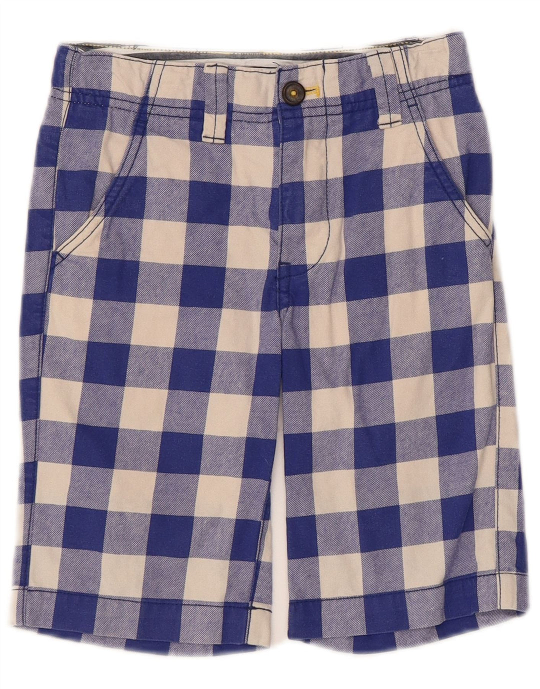 Shorts Chino Boden Boys 6-7 Anos W22 Azul Guingão