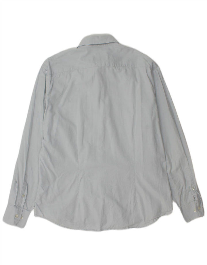 FRED PERRY Camisa masculina slim fit 2XL algodão azul