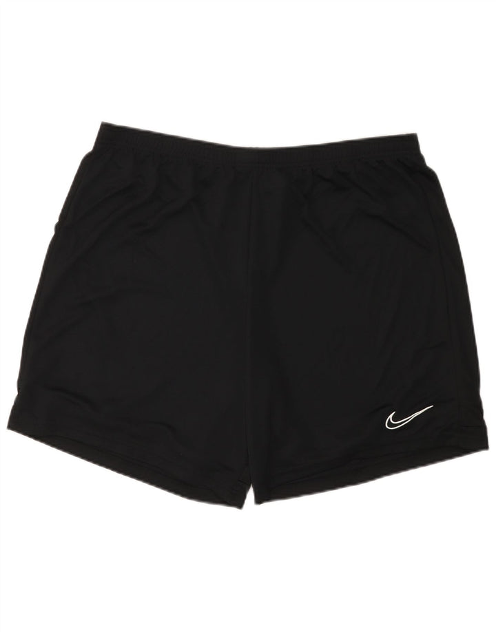 Shorts esportivos masculinos NIKE Dri Fit 2XL poliéster preto