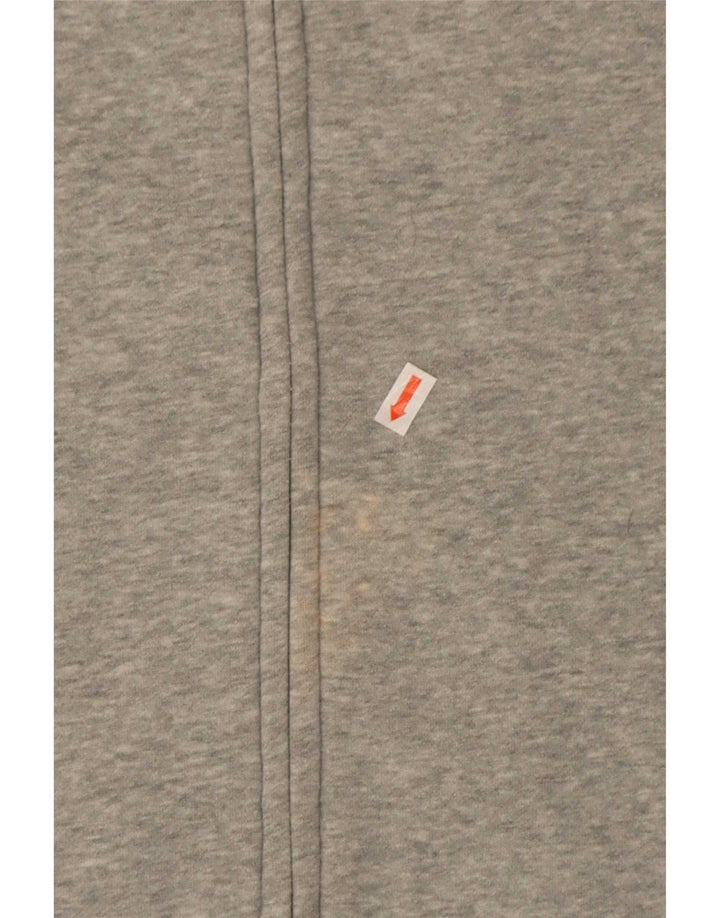 Jaqueta Nike masculina de agasalho XL cinza manchada de algodão