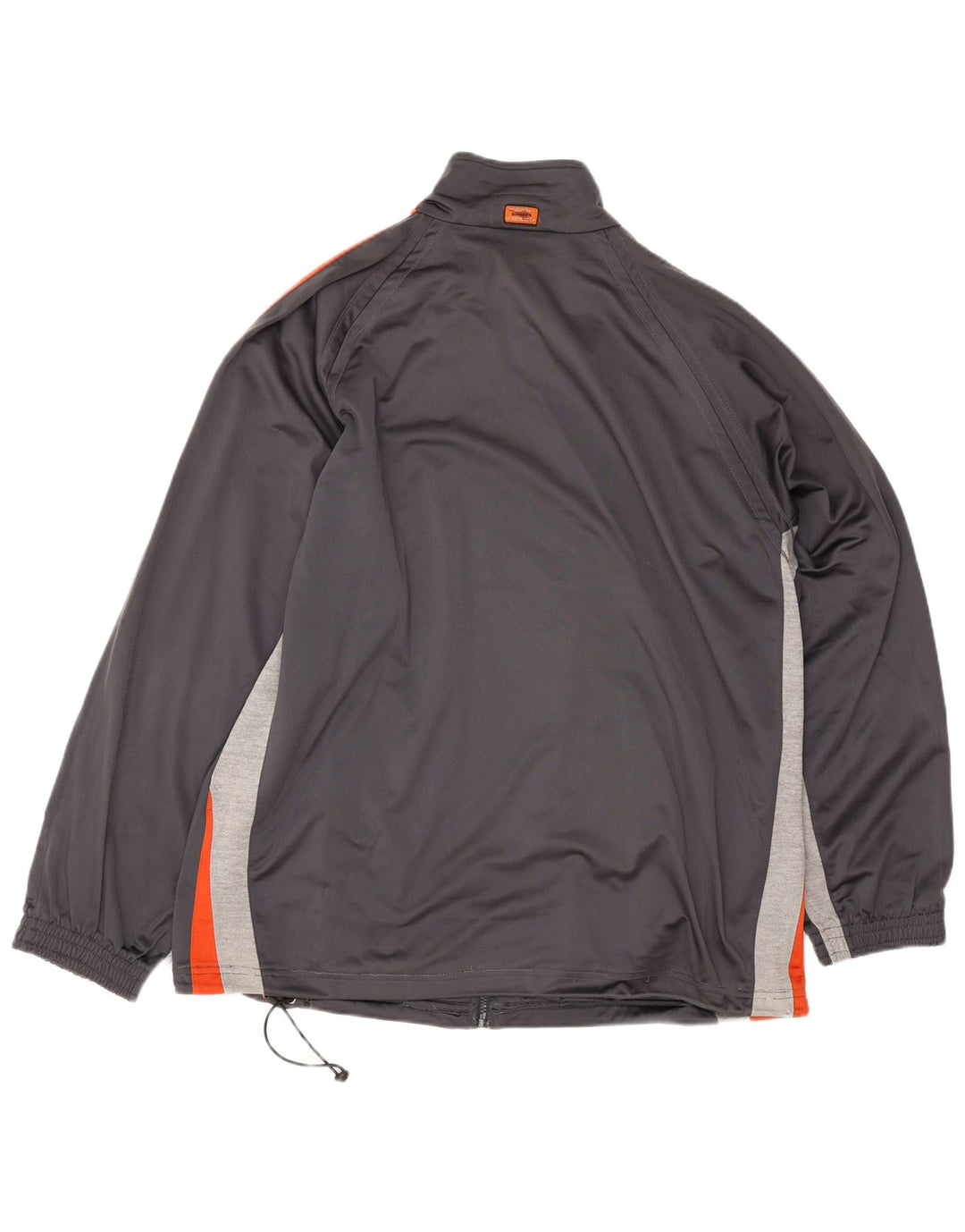 Diadora Mens Tracksuit Top Jacket UK 46 2XL Cinza Colourblock Poliéster