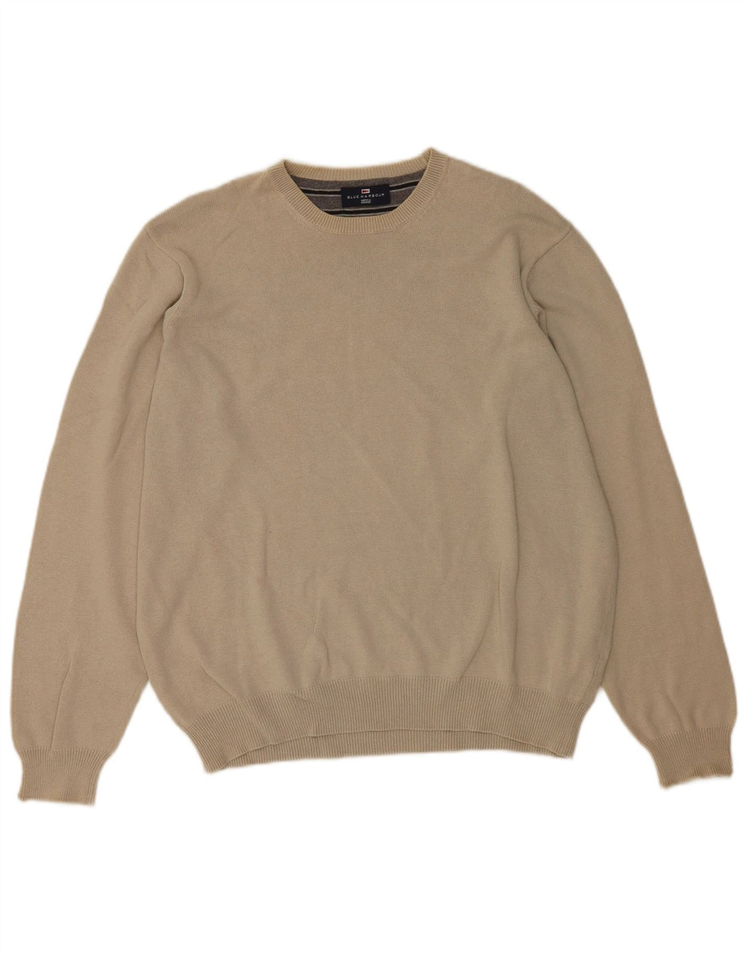 Suéter masculino Marks & Spencer com gola redonda Reino Unido 41/43 grande cinza