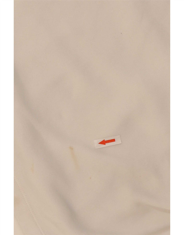 Suéter Nike Masculino Dri Fit com capuz pequeno e branco em poliéster