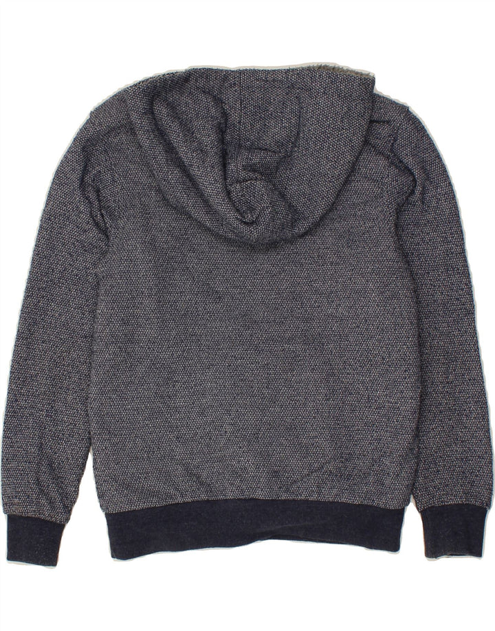 SALTROCK Boys Zip Hoodie Sweater 7-8 Years Navy Blue Cotton Vintage Saltrock and Second-Hand Saltrock from Messina Hembry 