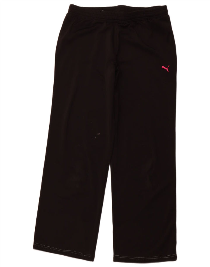 Calça de treino feminina PUMA Joggers UK 12 poliéster preto médio