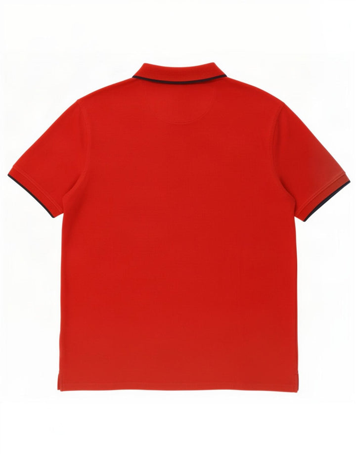 US Polo Assn. Camisa masculina 2XL algodão vermelho