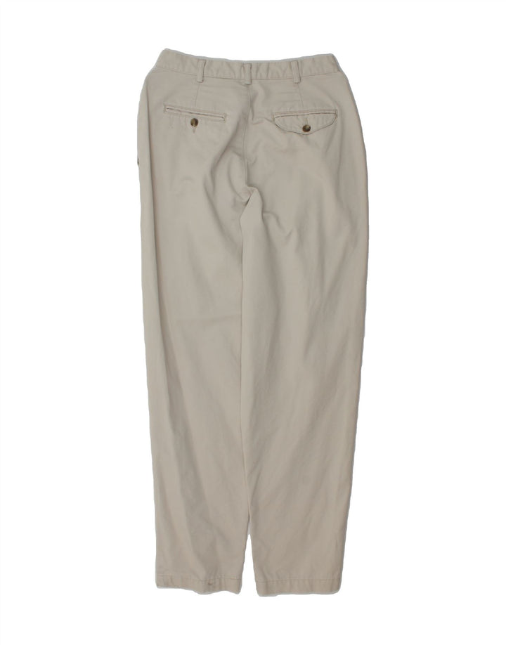 DOCKERS Womens Pegged Chino Trousers US 8 Medium W28 L30 Off White Cotton Vintage Dockers and Second-Hand Dockers from Messina Hembry 