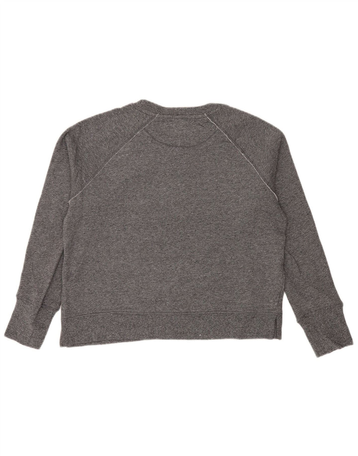 Jumper de moletom feminino CALVIN KLEIN UK 14 cinza médio