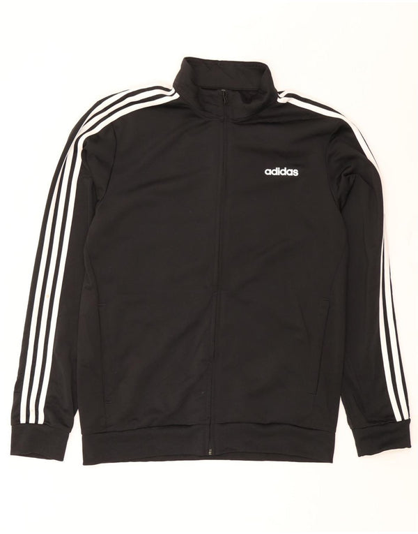 Jaqueta Adidas Mens Treino Top Médio Poliéster Preto