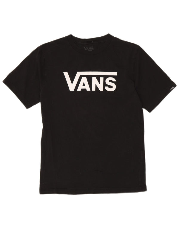 Camiseta feminina VANS Classic Fit Graphic UK 14 grande algodão preto