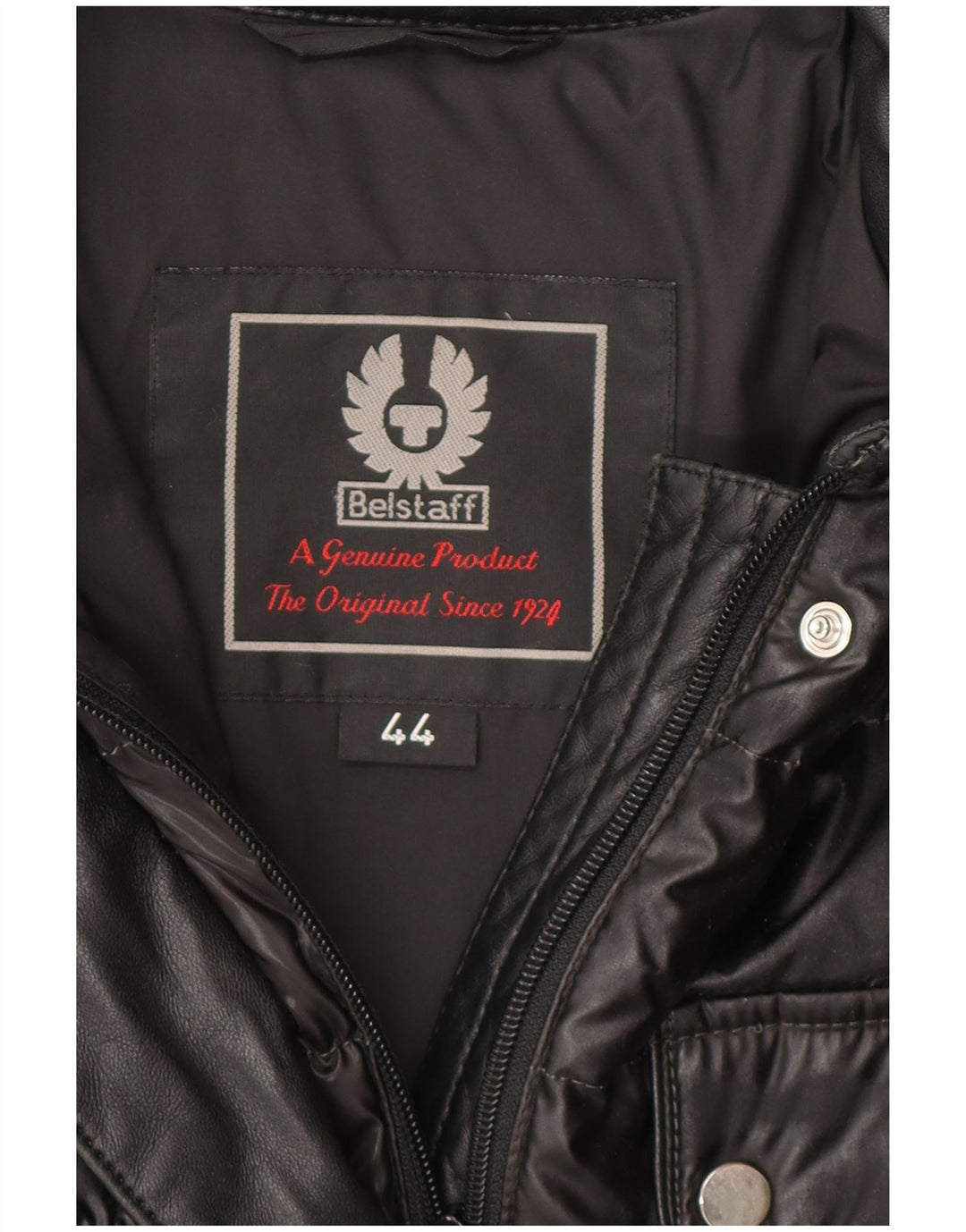 Casaco acolchoado feminino Belstaff IT 44 médio preto poliéster clássico