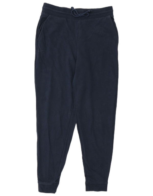 Calça de treino feminina Marks & Spencer Joggers UK 12 médio azul marinho